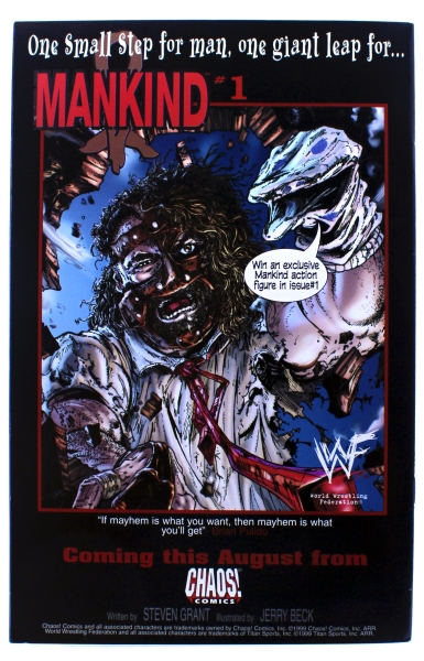 WWF (World Wrestling Federation) Undertaker Comic No. 4 von Chaos! Comics